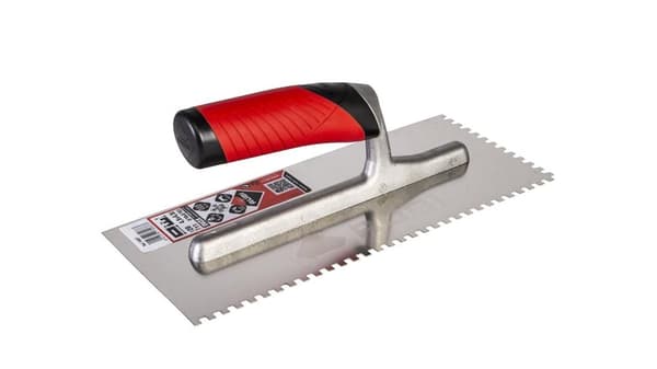 Kam til fliser lim Rubi Rubiflex INOX; 4,5x4,5 mm; 28 cm