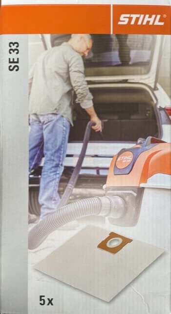 Støvsugerposer av papir Stihl SE015009000; 5 stk