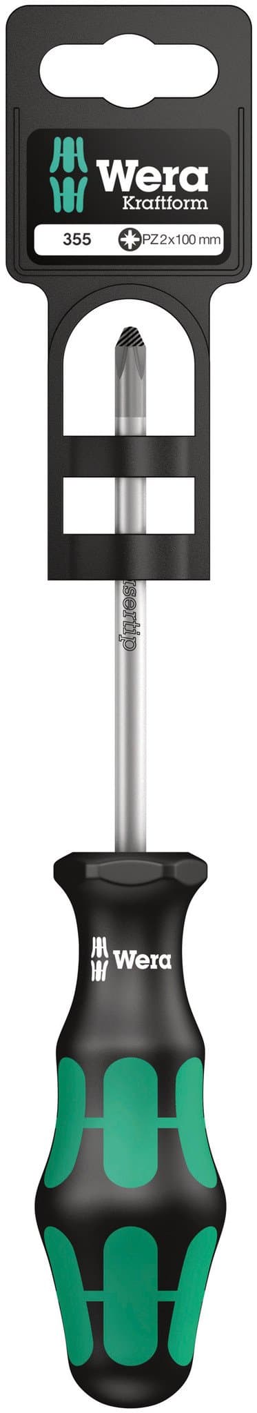 Skrutrekker Wera Kraftform Plus 355; PZ2
