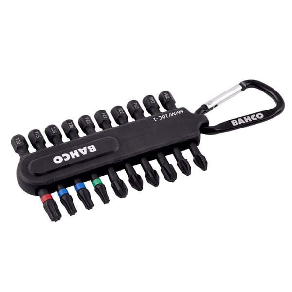Skrutrekkersett Bahco 66IM/10C-1; 10 stk