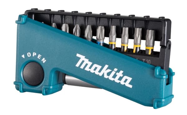 Bitssett Makita Impact Premier; 11 stk.; + holder