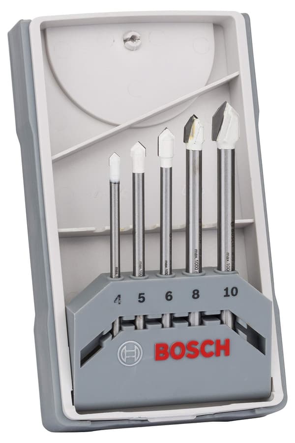Borsett fo keramikkfliser Bosch; 4-10 mm; 5 stk