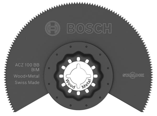 Halvrundt segmentsagblad Bosch ACZ 100 BB