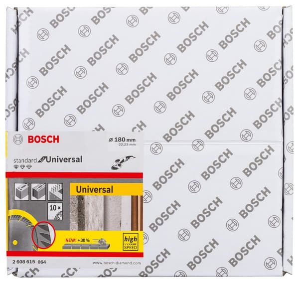 Diamantkappeskive Bosch Universal 180 mm