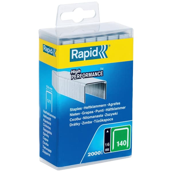 Stifter Rapid, type 140  10,6x16 mm; 2000 stk
