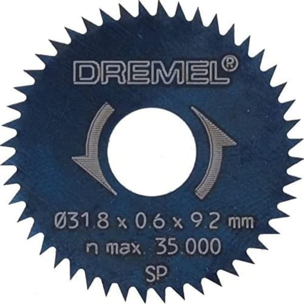Kløyve- / kappsagblader Dremel 546, 31,8 mm; 2 stk