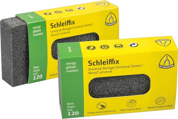 Poleringssvamp Klingspor SFK 655; 150x80x20 mm; G60; 1 stk