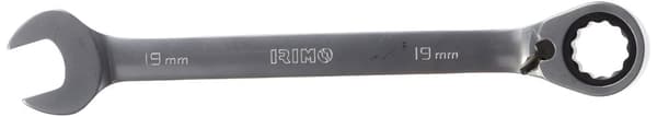 Fastnøkkel med skralle Irimo; 19 mm