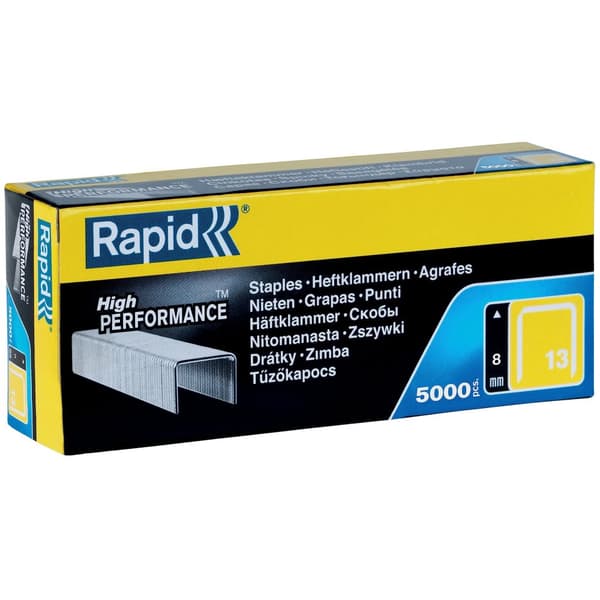 Stifter Rapid; 10,6x8 mm; 5000 stk; typa 13