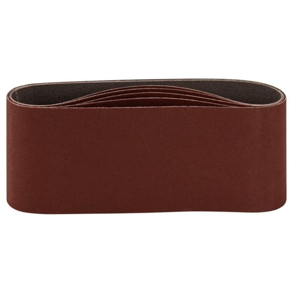 Slipebånd for båndslipere 76x457 mm; K120; 5 stk