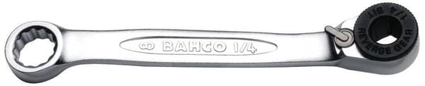 Fastnøkkel med skralle Bahco 6950CBR; 1/4''; 8 mm