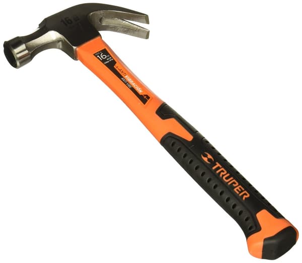 Hammer med spikertrekker Truper MA-16F; 450 gr