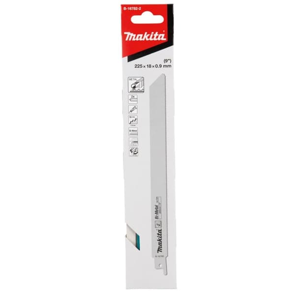 Tigersagblad Makita BiM B-16782-2; 225 mm; 2 stk