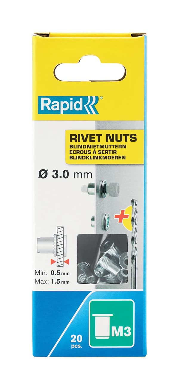 Nagler Rapid M3; 5000670; 20 stk