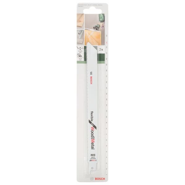 Tigersagblad Bosch S 1122 HF; 228 mm; 2 stk