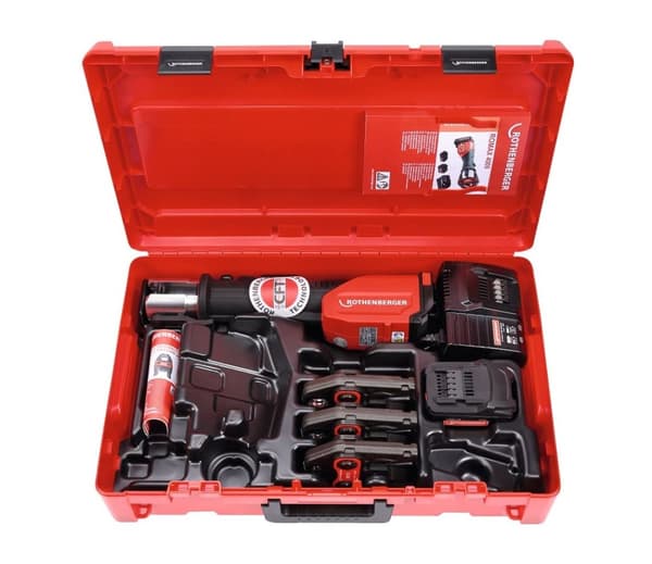 Hydraulisk presse Rothenberger ROMAX 4000 Set M 15-28 mm; 18 V; 1x4,0 Ah batt.