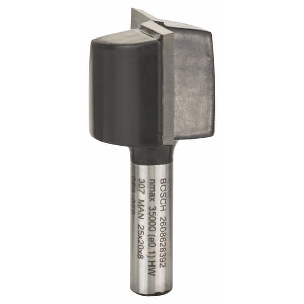 Rett notfres Bosch; 25 mm; 20/51 mm