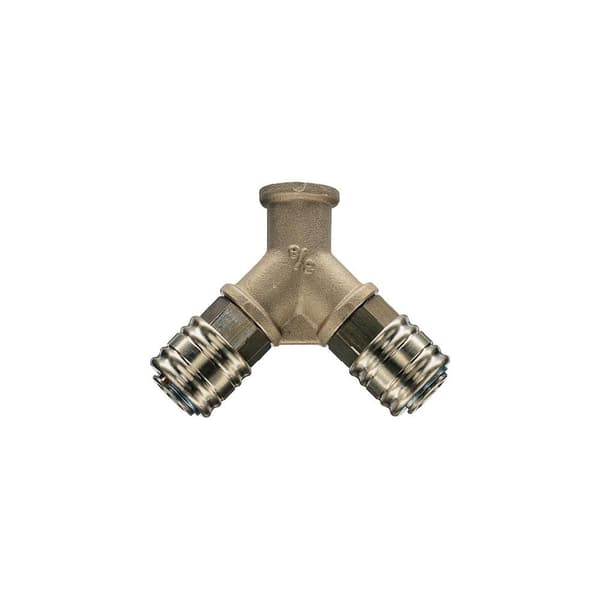 Trykkluft adapter med koblinger  EWO 128.004; 3/8''
