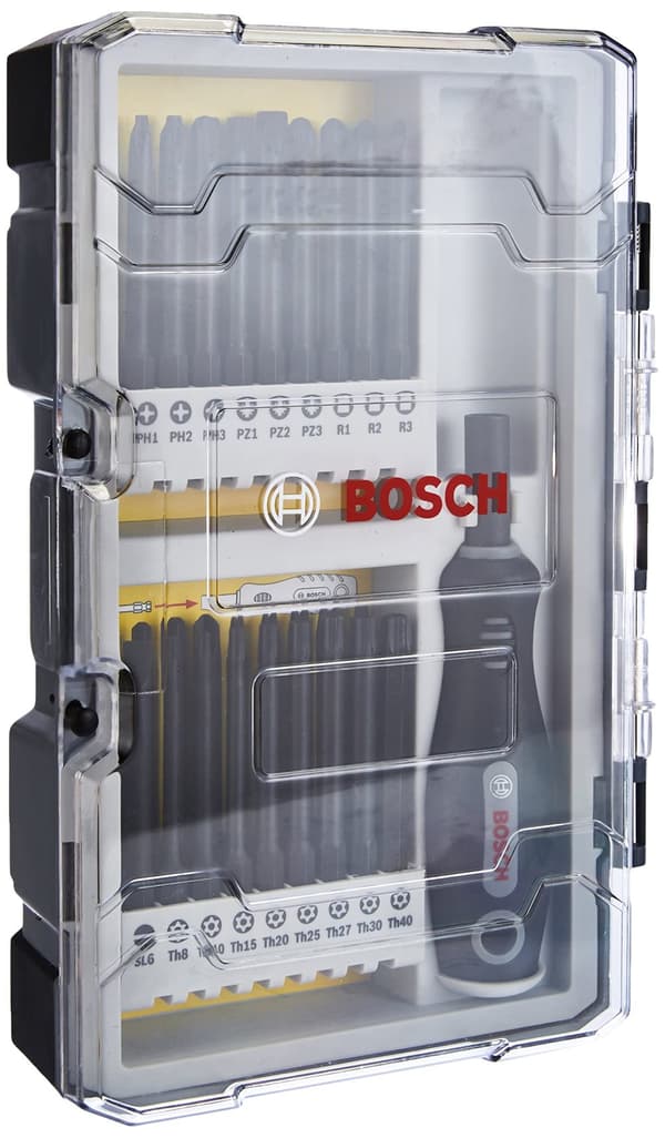 Skrutrekkersett Bosch 2607017320; 37 stk