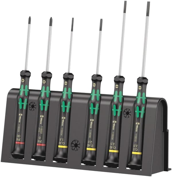 Skrutrekkersett Wera 2035/6 A; 6 stk