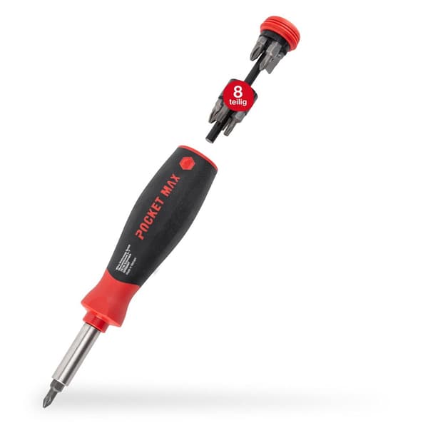 Skrutrekkerhåndtak Wiha W45292 + skrutrekker bits