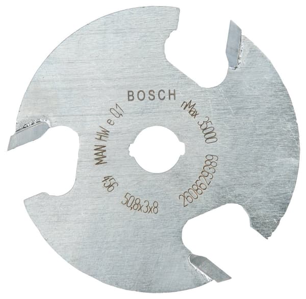 skivefres (uten fresespindel) Bosch; 50,8x3 mm
