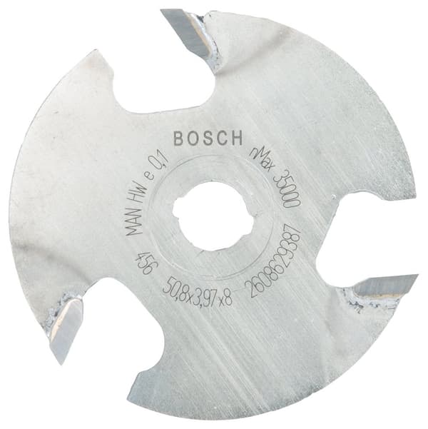 skivefres (uten fresespindel) Bosch; 50,8x3,97 mm