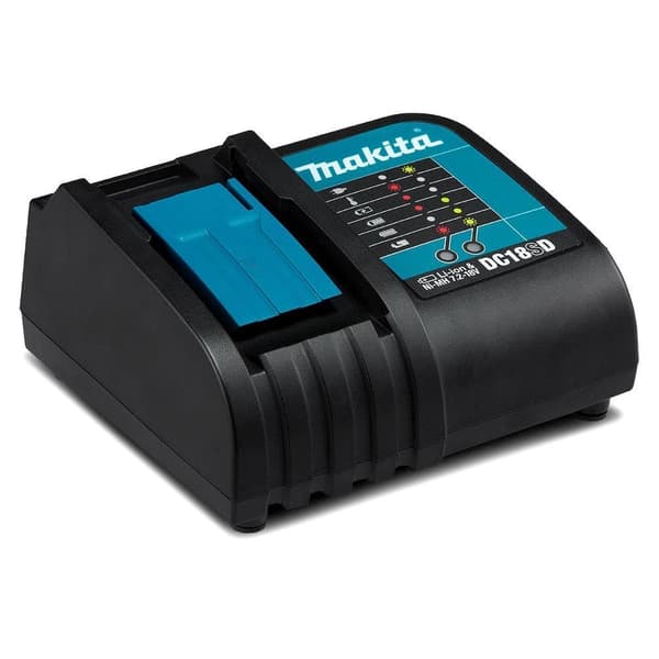 Batterilader med lang ladningstid Makita DC18SD; 9,6-18V; Li-lon