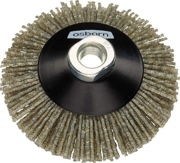 Skivebørste nylontråd Osborn O6912622891; 100 mm