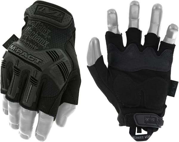 Hansker Mechanix Wear M-Pact Fingerless Covert; M