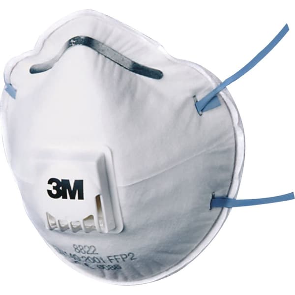 Støvmaske med ventil 3M 8822; FFP2