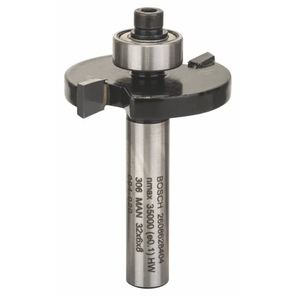 Skivenotfres Bosch 6/51 mm med kulelager