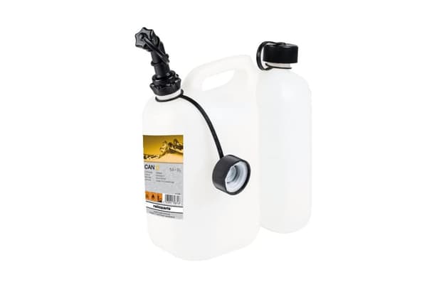 Drivstofftank 171-028 hvit (5,5l) + Ratioparts smøreoljetank (3l)