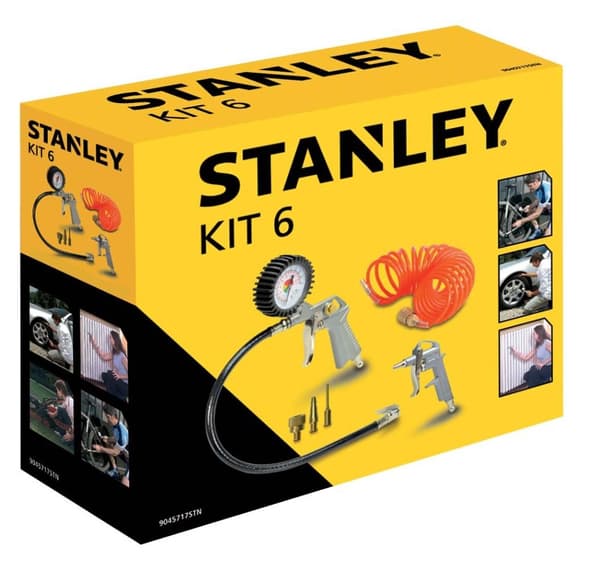 Kompressorsett for blåsing Stanley KIT6