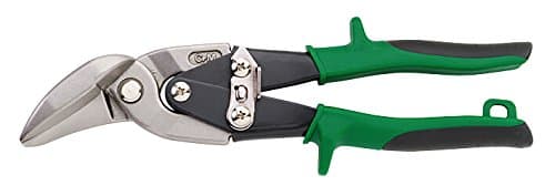 Tinnklipp med buede kniver Freund; 240 mm; for høyre hånd