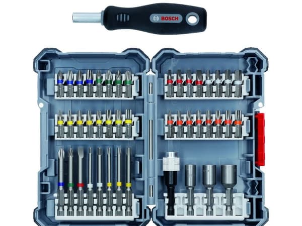 Skrutrekkersett Bosch 2607017693; 45 stk