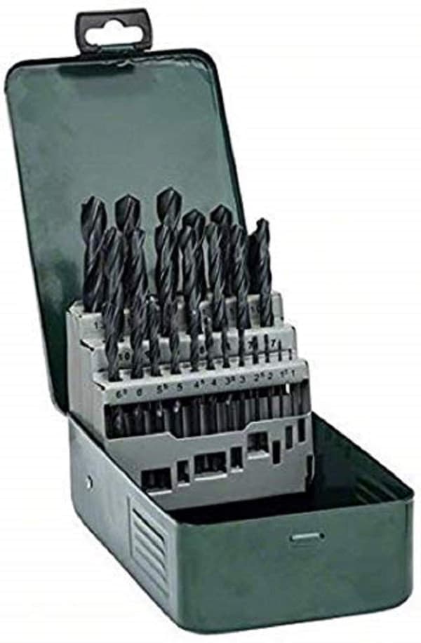 Metallborsett Bosch HSS-R; 1-13 mm; 25 stk