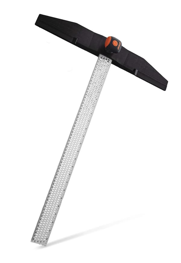 T-formet linjal EDMA 163155; 620 mm