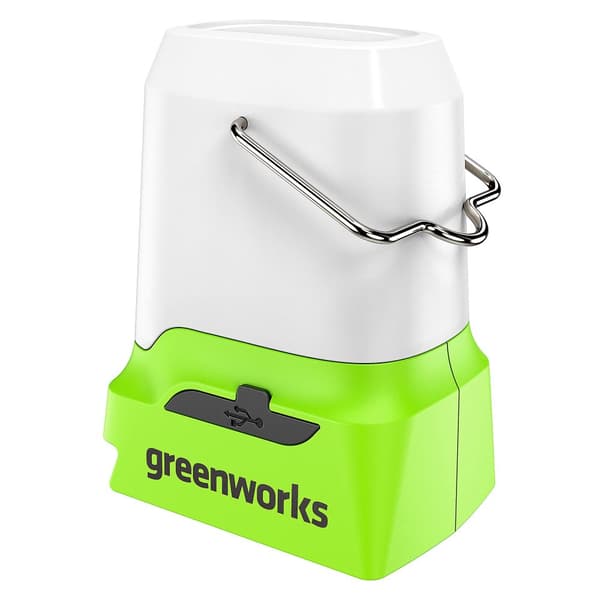 Lykt Greenworks G24LA500; 24 V (uten batteri og lader)