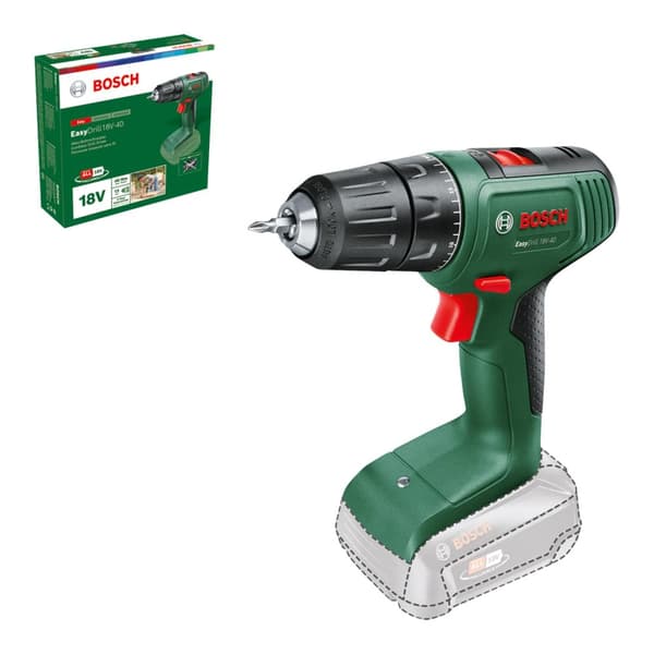 Skrutrekker/bor Bosch Easydrill 18V-40 solo; 18 V (uten batteri og lader)