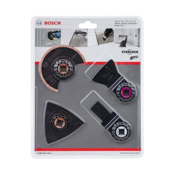 Tilbehørsett Bosch GOP/PMF; 4 stk
