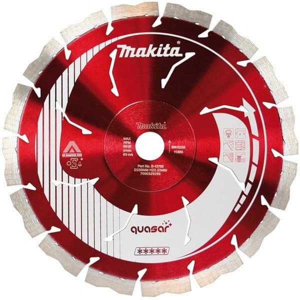 Diamantkappeskive Makita Quasar; 115 mm