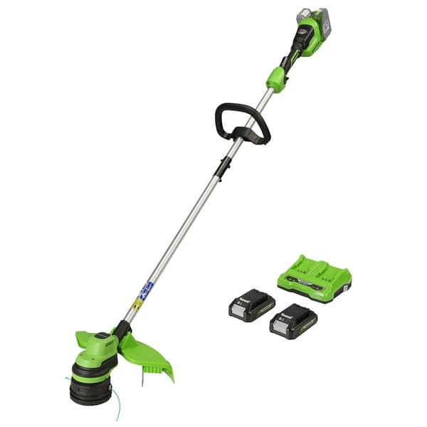 Gresstrimmer Greenworks GD24X2LTK2x; 2x24 V; 2x2,0 Ah batt.