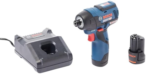 Slagskrutrekker Bosch GDR 12V-110; 12 V; 2x3,0 Ah batt.