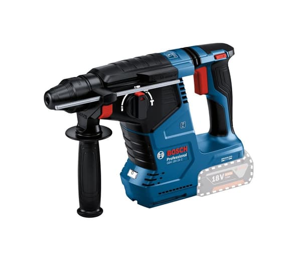 Batteridrevet borhammer Bosch GBH 18V-24 C Professional; 18 V; 2,4 J; SDS-plus (uten batteri og lader)
