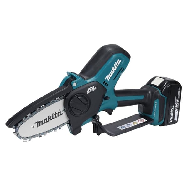 Motorsag for beskjæring av grener Makita DUC101SF; 18 V; 10 cm sverd; 1x3,0 Ah batteri.