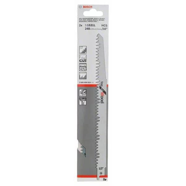 Tigersagblad Bosch S 1531 L; 100 stk