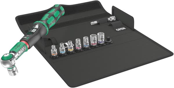 Dreiemomentnøkkel Wera Safe-Torque A 1 Imperial Set 1; 1/4''; 2-12 Nm; 10 stk