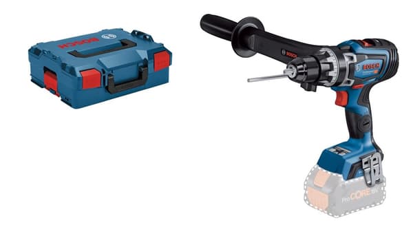 Skrutrekker/bor Bosch GSR 18V-150 C BITURBO; 18 V; (uten batteri og lader) + L-BOXX