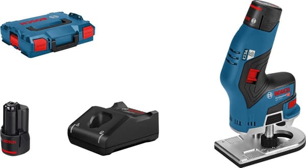 Kantfres  Bosch GKF 12V-8; 12 V; 2x3,0 Ah batt.